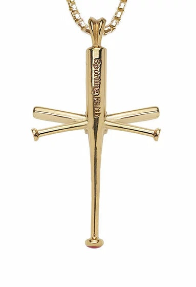 HZMAN Baseball Cross Sports Pendant Stainless Steel Baseball Bat Cross  Necklace, Large and Small, Stainless Steel : Amazon.ca: Clothing, Shoes &  Accessories